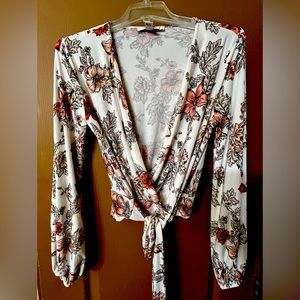 Small floral blouse